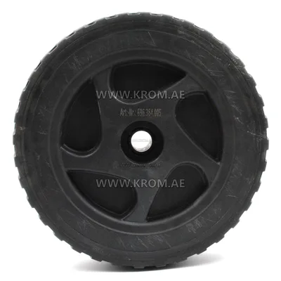 Master 4032.094 rubber wheel black