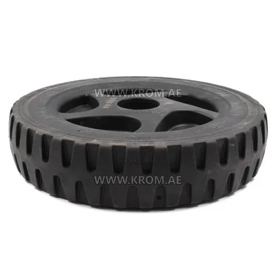 Master 4032.094 rubber wheel black