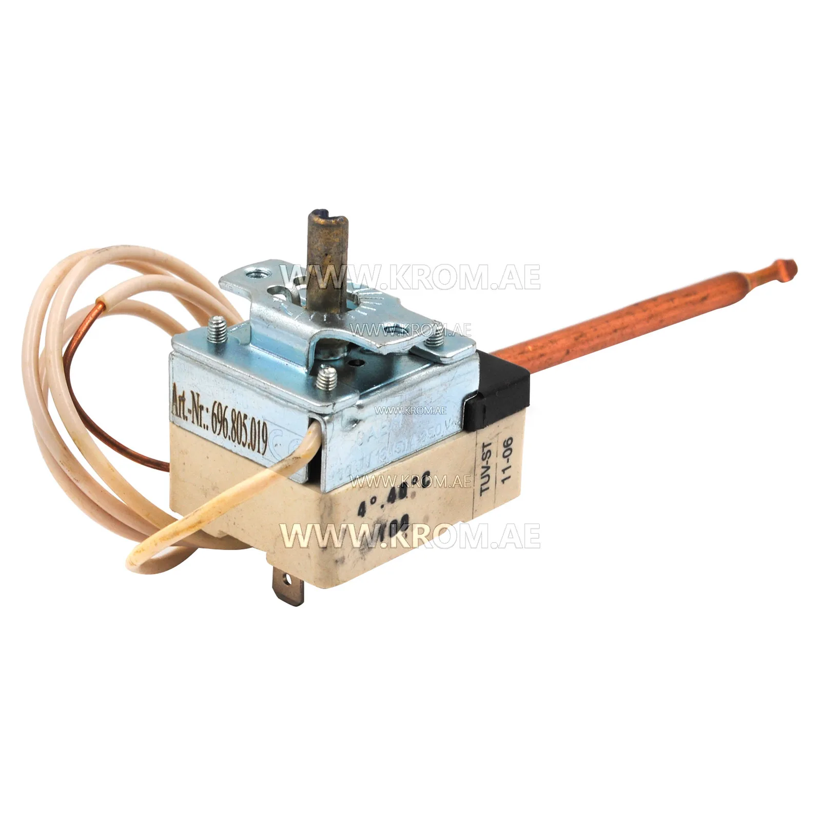 Master 4510.416 capillary thermostat 16A/250V 0-40c