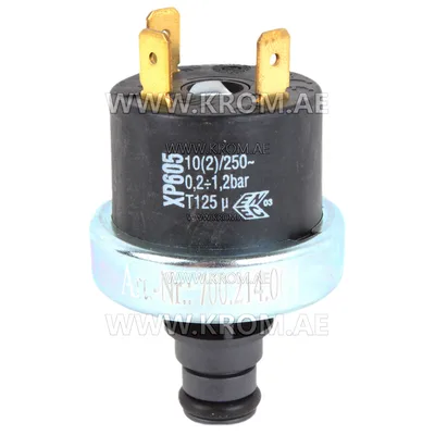 Ma-Ter XP-605 pressure switch (0,2 - 1,2 bar) type 060, XPZSAM52.005