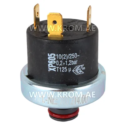 Ma-Ter XP-605 pressure switch (0,2 - 1,2 bar) type 070, XPZPAM52.005