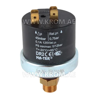 Ma-Ter DR2 pressure switch DR2BD1AB004070