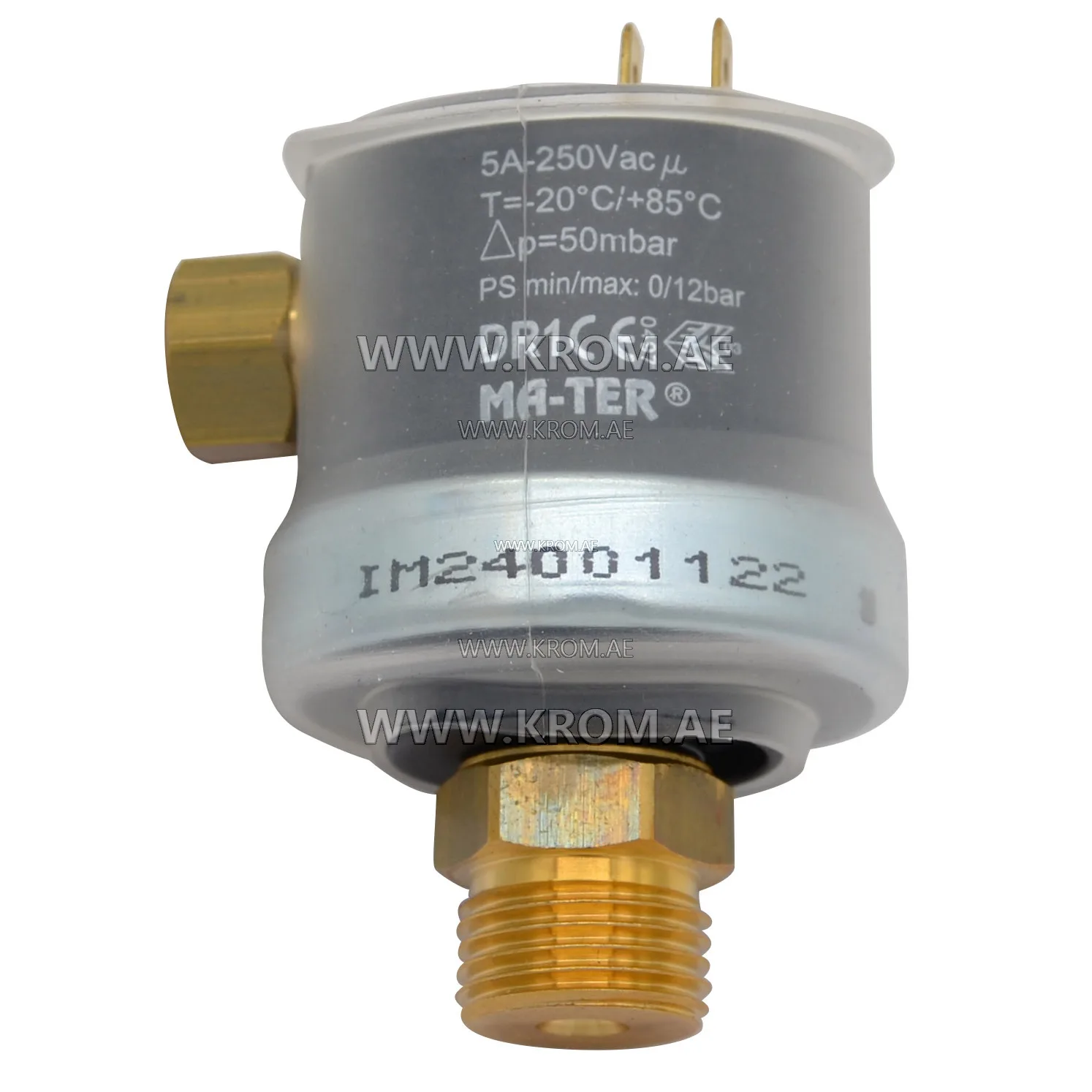 Ma-Ter DR1 (type 2) (D12A01BA005001) pressure switch