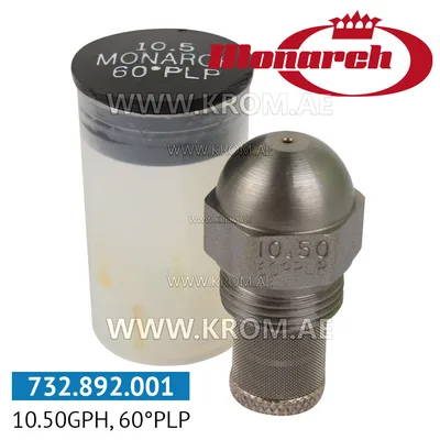 Monarch 10.50GPH,60PLP nozzle