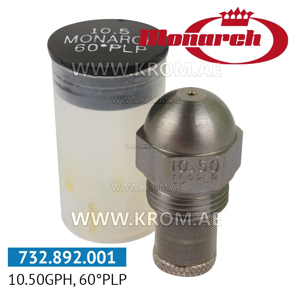 Monarch 10.50GPH,60PLP nozzle