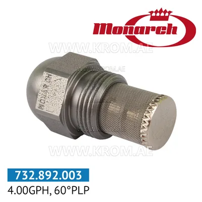Monarch 4.00GPH, 60PLP nozzle