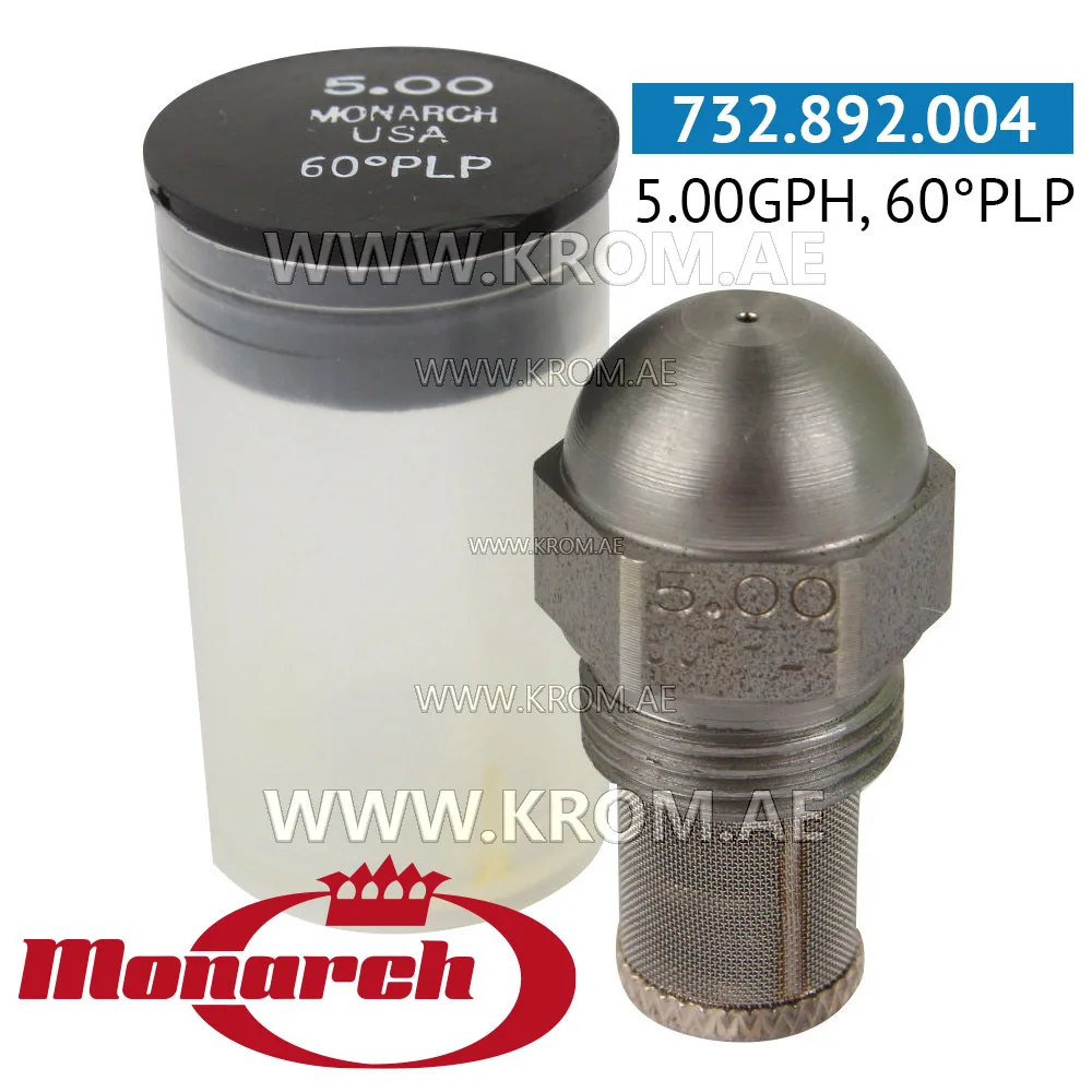 Monarch 5.00GPH, 60PLP nozzle