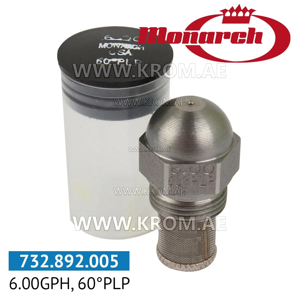 Monarch 6.00GPH, 60PLP nozzle