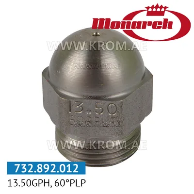 Monarch 13.50GPH, 60PLP nozzle