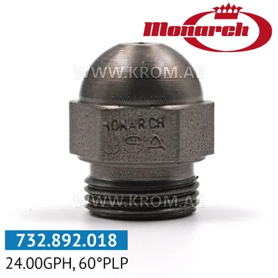 Monarch 24.00GPH, 60PLP nozzle