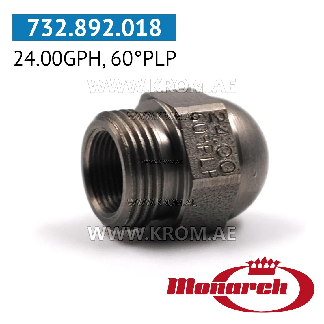 Monarch 24.00GPH, 60PLP nozzle