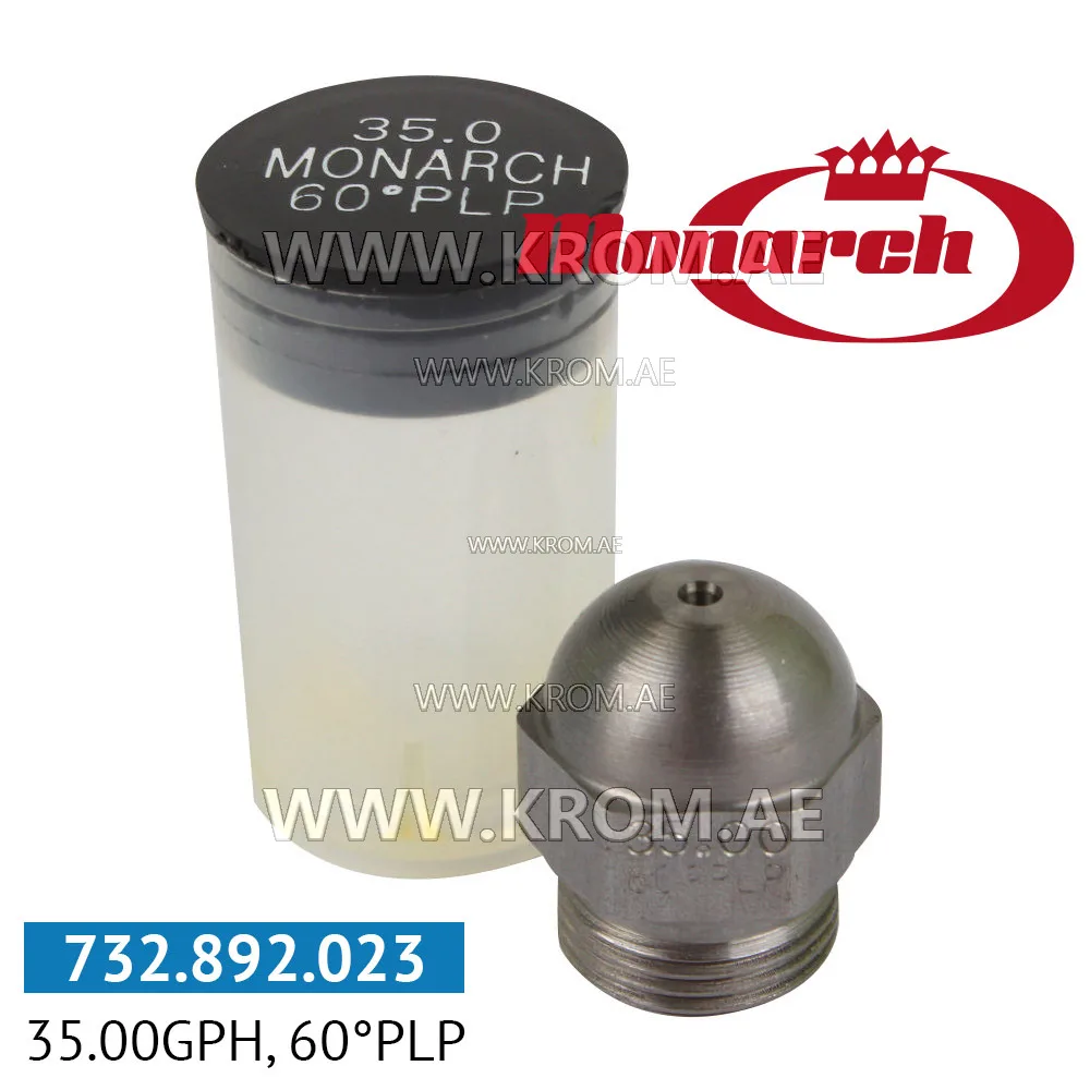 Monarch 35.00GPH, 60PLP nozzle