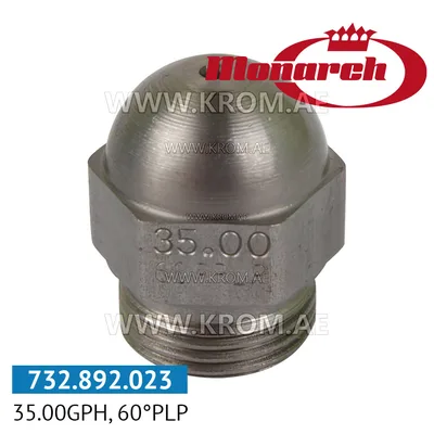 Monarch 35.00GPH, 60PLP nozzle