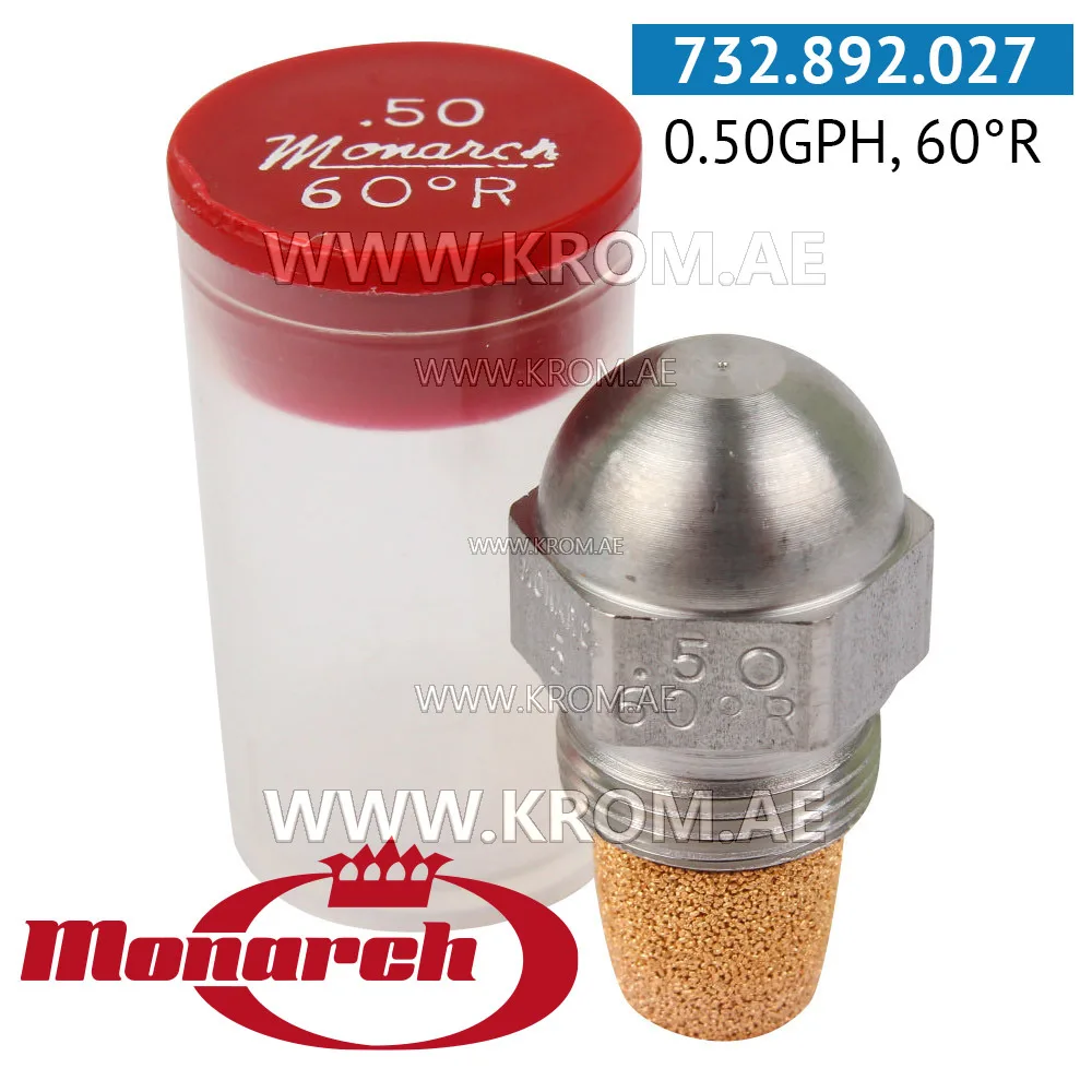 Monarch 0.50GPH, 60R nozzle