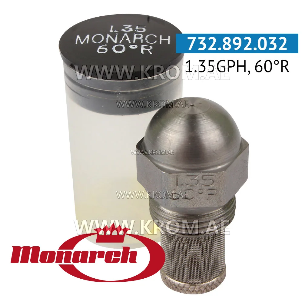 Monarch 1.35GPH, 60R nozzle