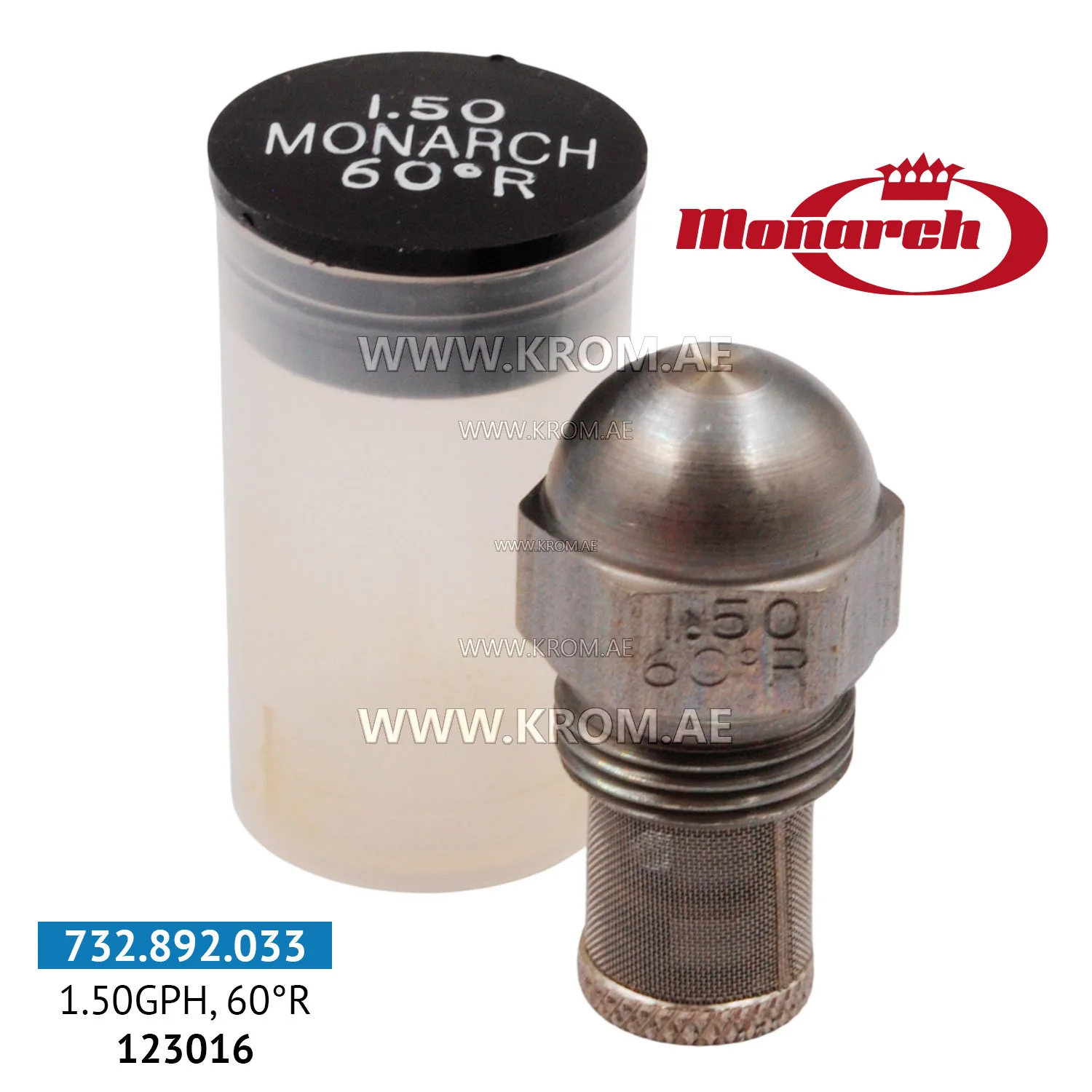 Monarch 1.50GPH, 60R nozzle