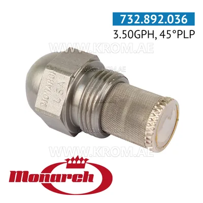 Monarch 3.50GPH, 45PLP nozzle