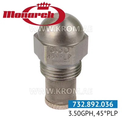 Monarch 3.50GPH, 45PLP nozzle
