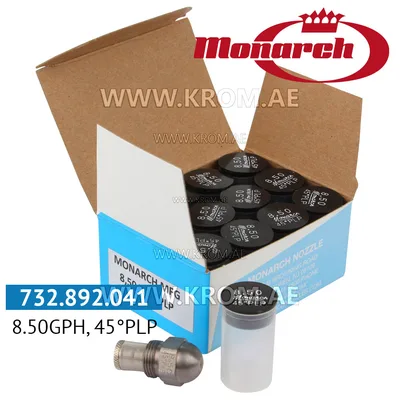 Monarch 8.50GPH, 45PLP nozzle