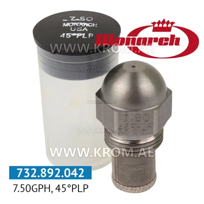 Monarch 7.50GPH, 45PLP nozzle