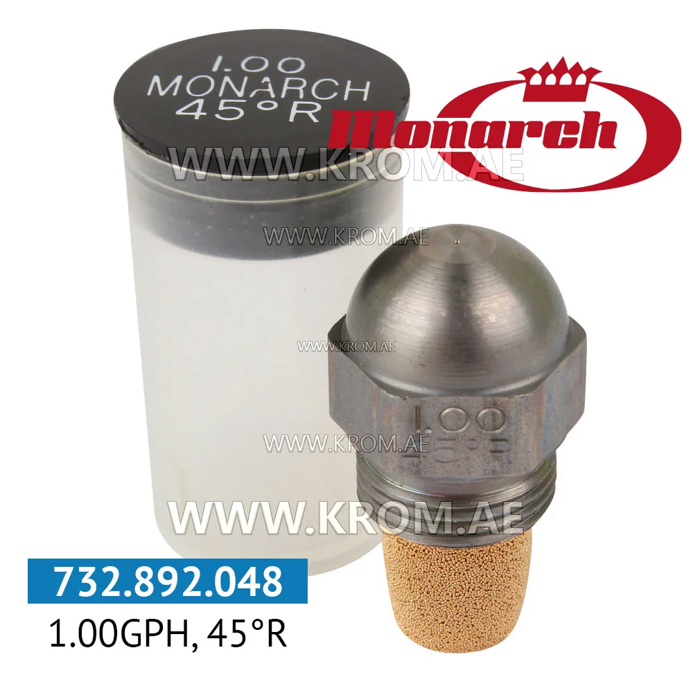 Monarch 1.00GPH, 45R nozzle