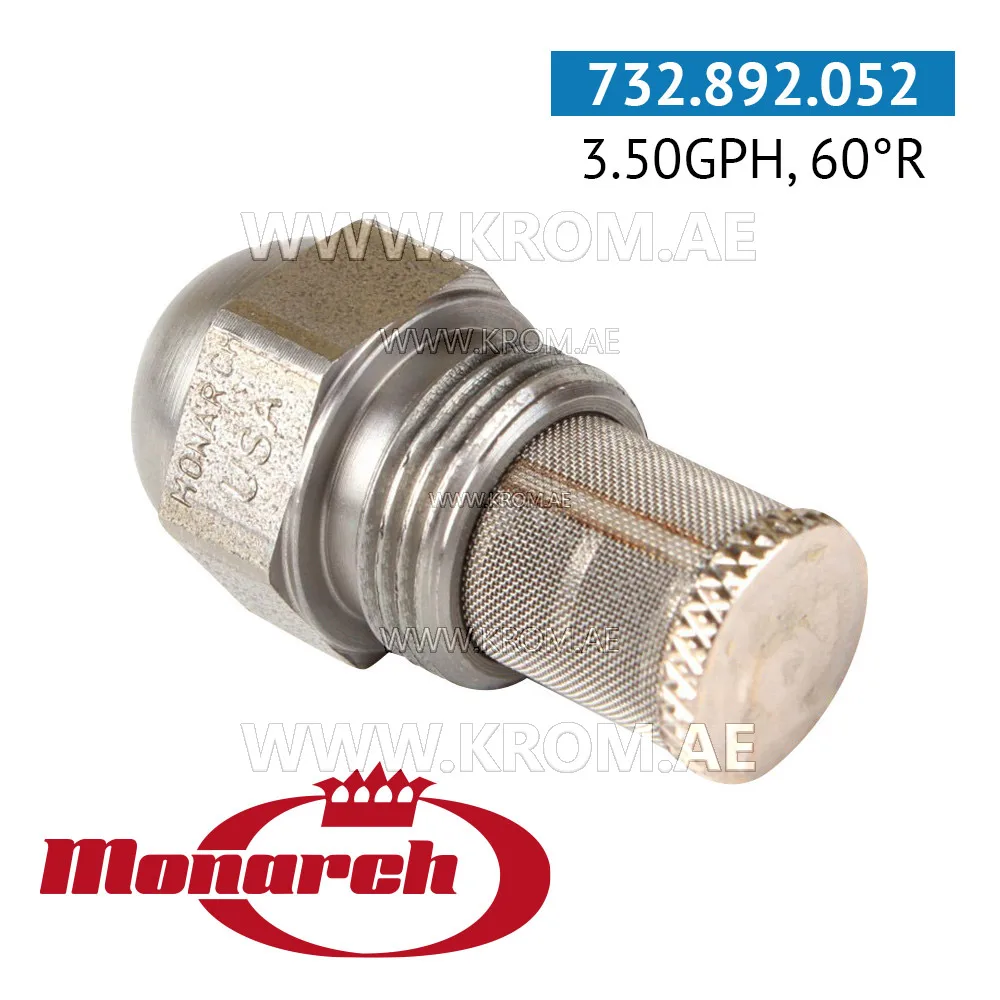 Monarch 3.50GPH, 60R nozzle