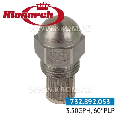 Monarch 3.50GPH, 60PLP nozzle