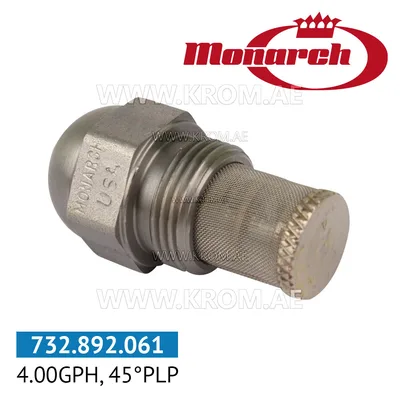 Monarch 4.00GPH, 45PLP nozzle
