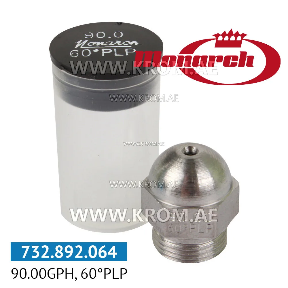 Monarch 90.00GPH, 60PLP nozzle