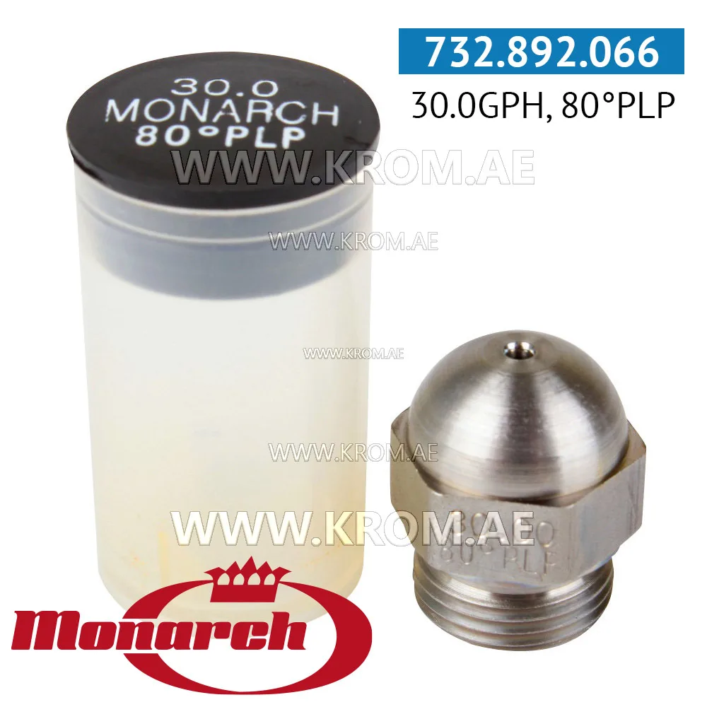 Monarch 30.00GPH, 80PLP nozzle