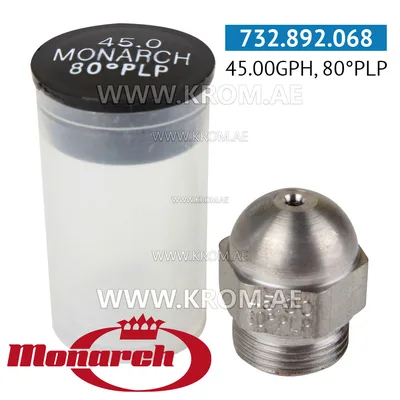 Monarch 45.00GPH, 80PLP nozzle