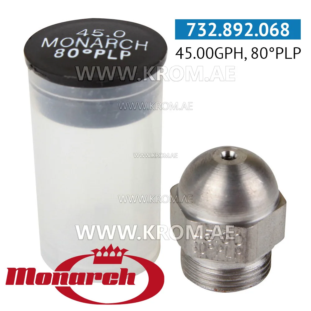 Monarch 45.00GPH, 80PLP nozzle