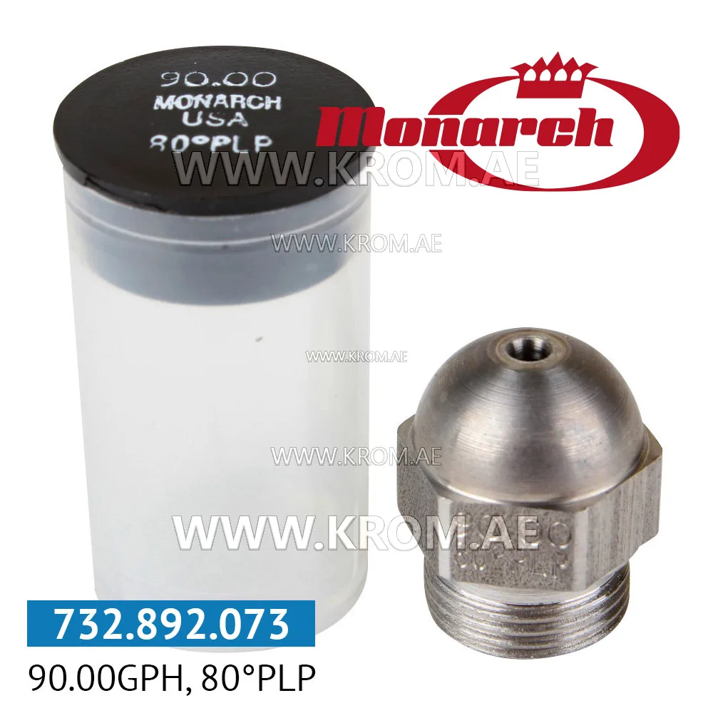 Monarch 90.00GPH, 80PLP nozzle
