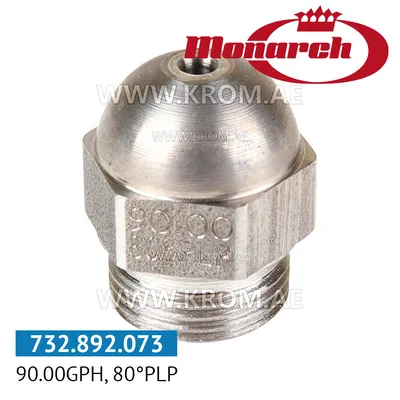 Monarch 90.00GPH, 80PLP nozzle