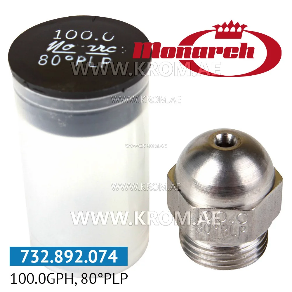 Monarch 100.00GPH, 80PLP nozzle