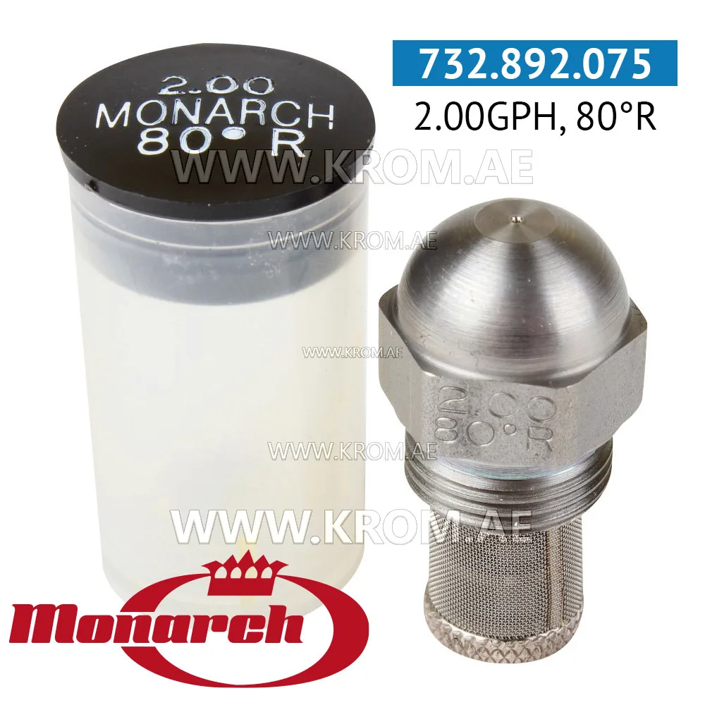Monarch 2.00GPH, 80R nozzle