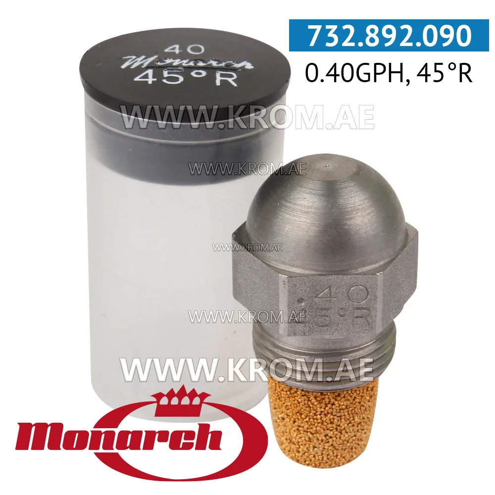 Monarch 0.40GPH, 45R nozzle
