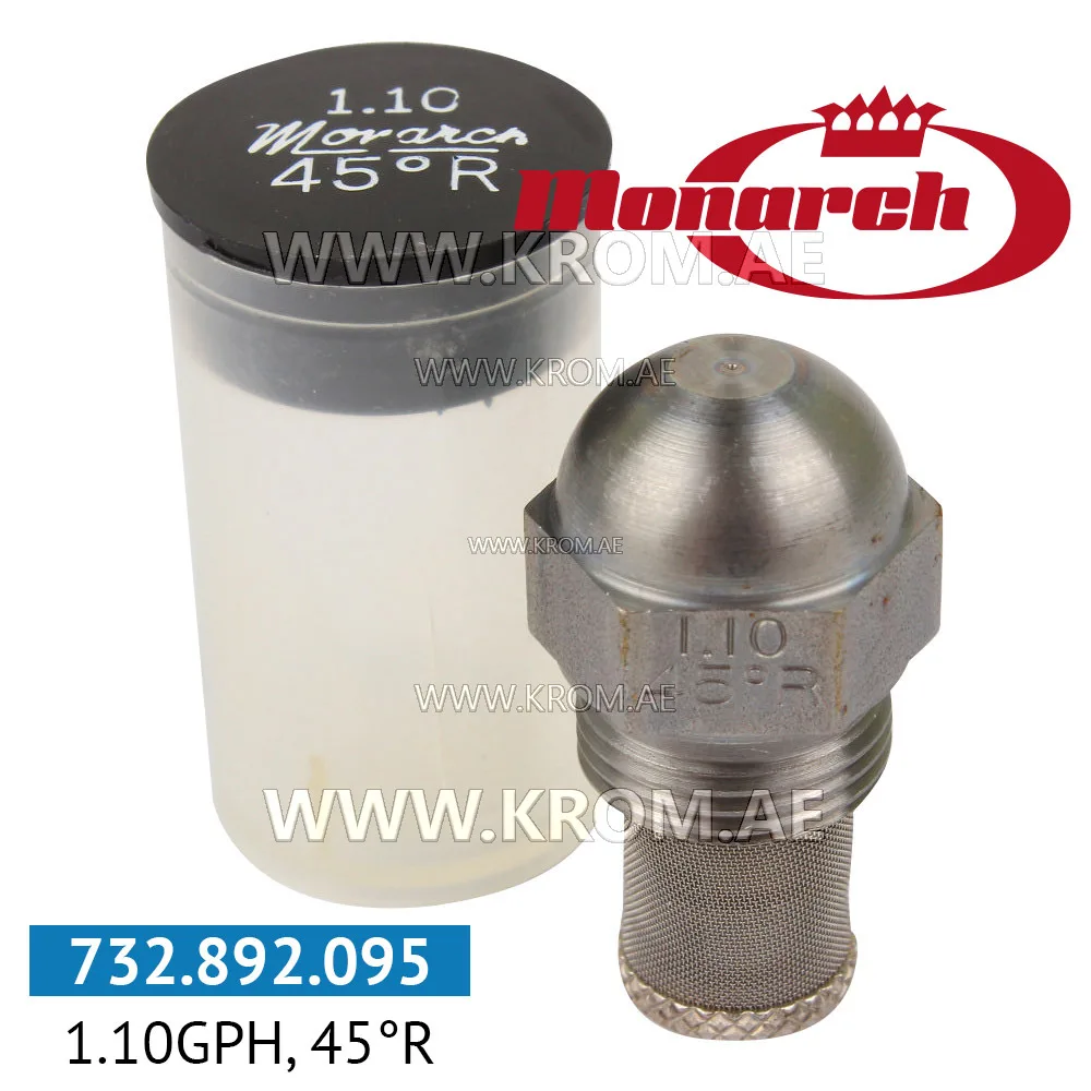 Monarch 1.10GPH, 45R nozzle