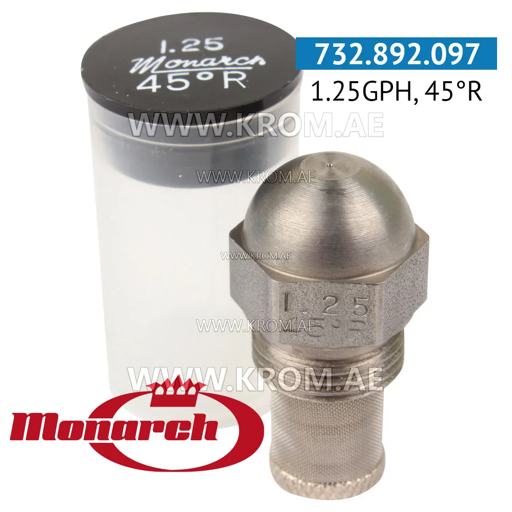 Monarch 1.25GPH, 45R nozzle
