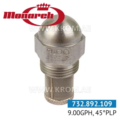 Monarch 9.00GPH, 45PLP nozzle