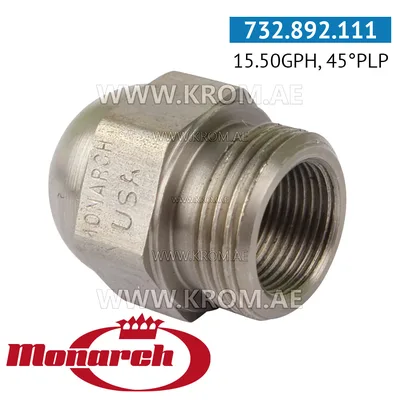 Monarch 15.50GPH, 45PLP nozzle