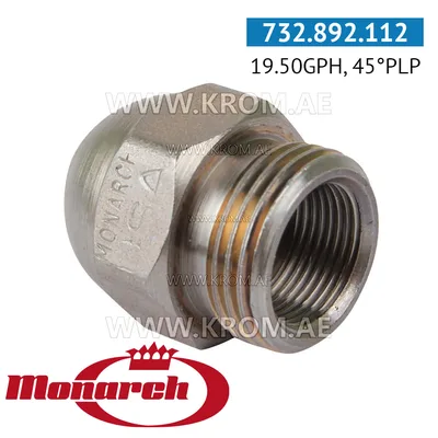 Monarch 19.50GPH, 45PLP nozzle