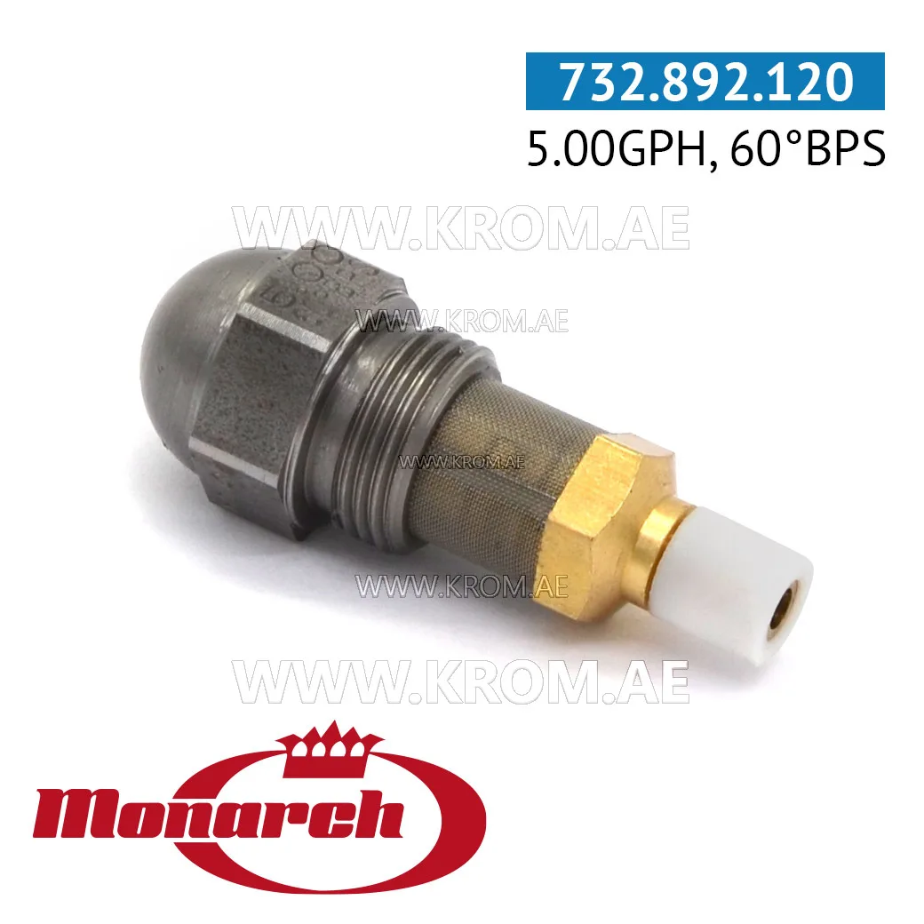 Monarch 5.00GPH, 60BPS nozzle