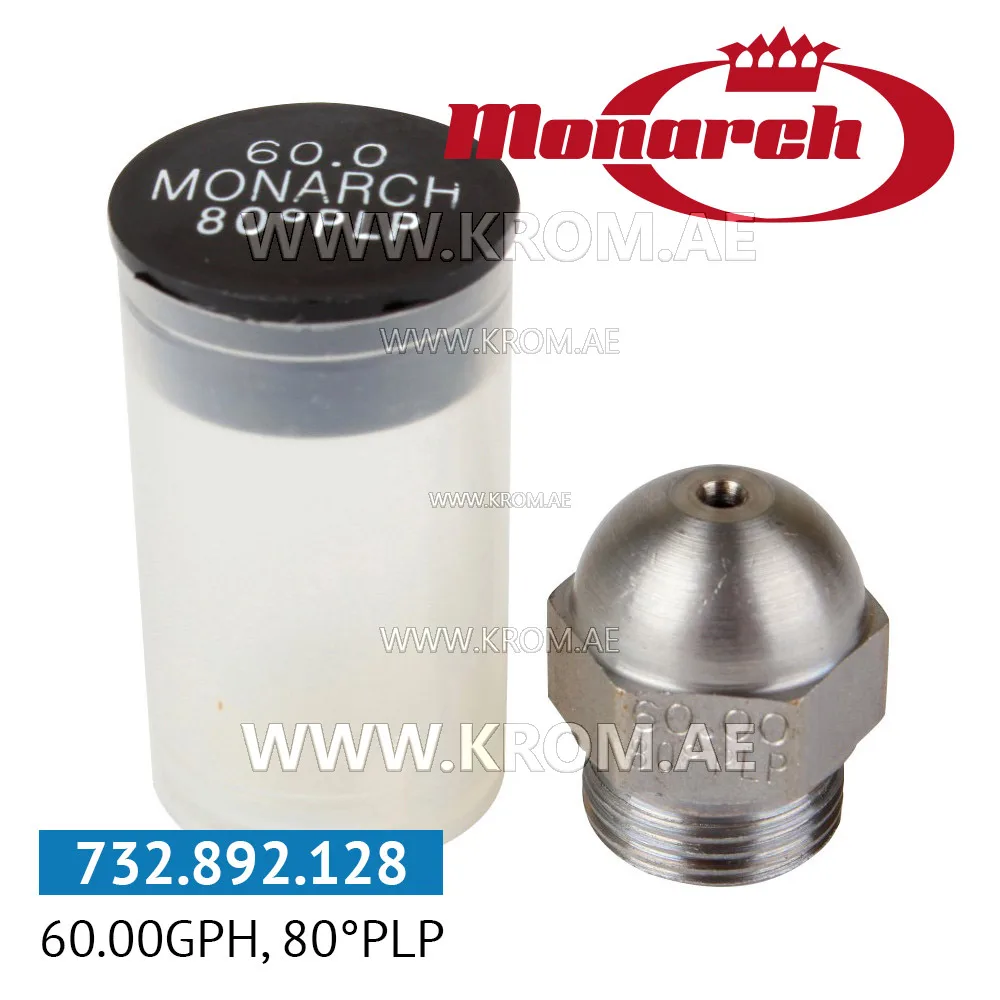 Monarch 60.00GPH, 80PLP nozzle