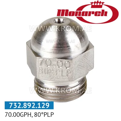 Monarch 70.00GPH, 80PLP nozzle