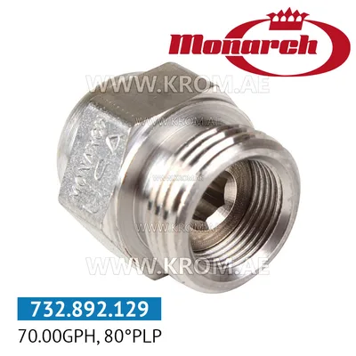 Monarch 70.00GPH, 80PLP nozzle