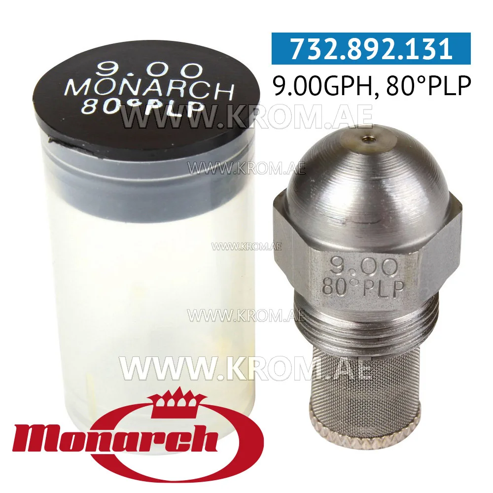 Monarch 9.00GPH, 80PLP nozzle