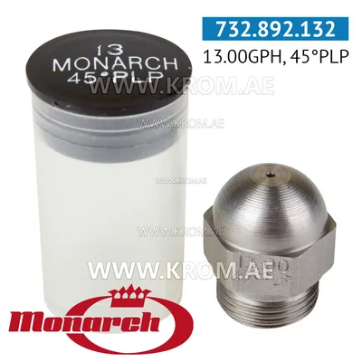 Monarch 13.00GPH, 45PLP nozzle
