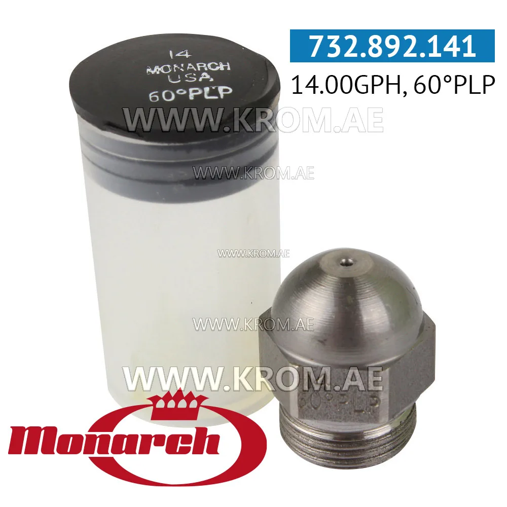 Monarch 14.00GPH, 60PLP nozzle