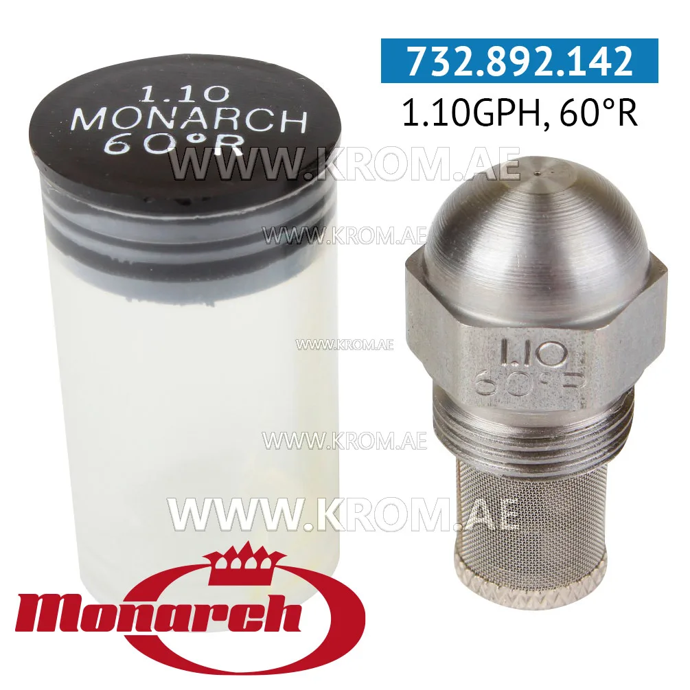 Monarch 1.10GPH, 60R nozzle
